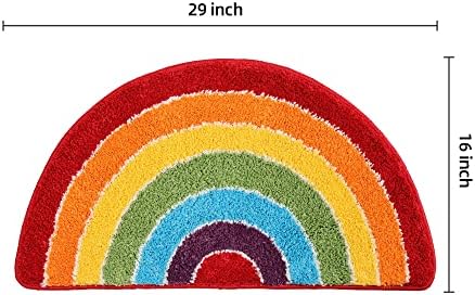 Panstar Rainbow Bath Mat Non Slip Absorbent