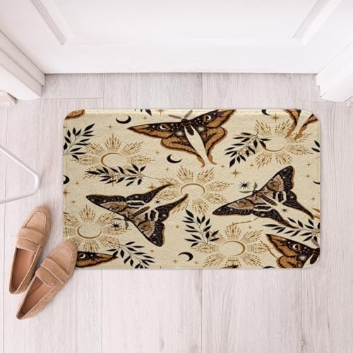 Feelyou Butterfly Bath Rug 16x24 Inch