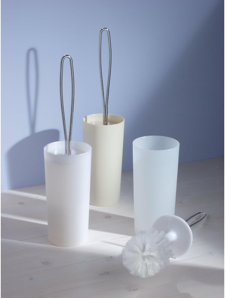 InterDesign iDesign Loop Toilet Bowl Brush and Holder - Clear