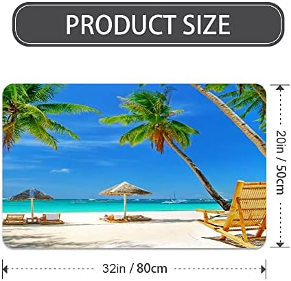 SHENWSAN Diatomaceous Earth Bath Mat Fast Drying Non-Slip 50cm80cm