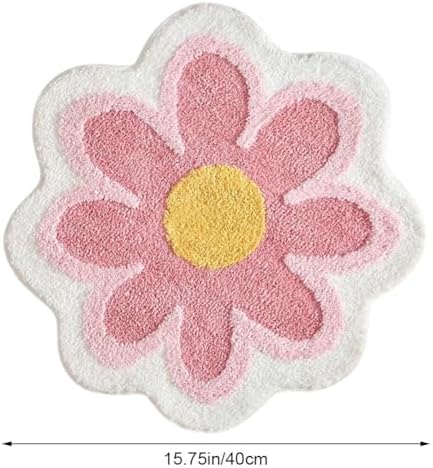 Cute Flower Design Bath Mat for Kids