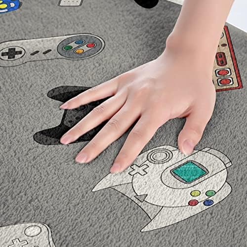 Feelyou Gamepad Bathroom Rug Non Slip Soft