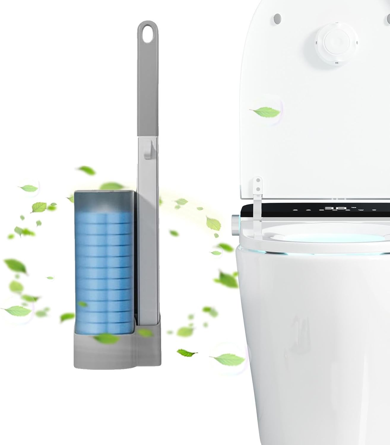 Shakven Toilet Wand Kit with Refill Heads