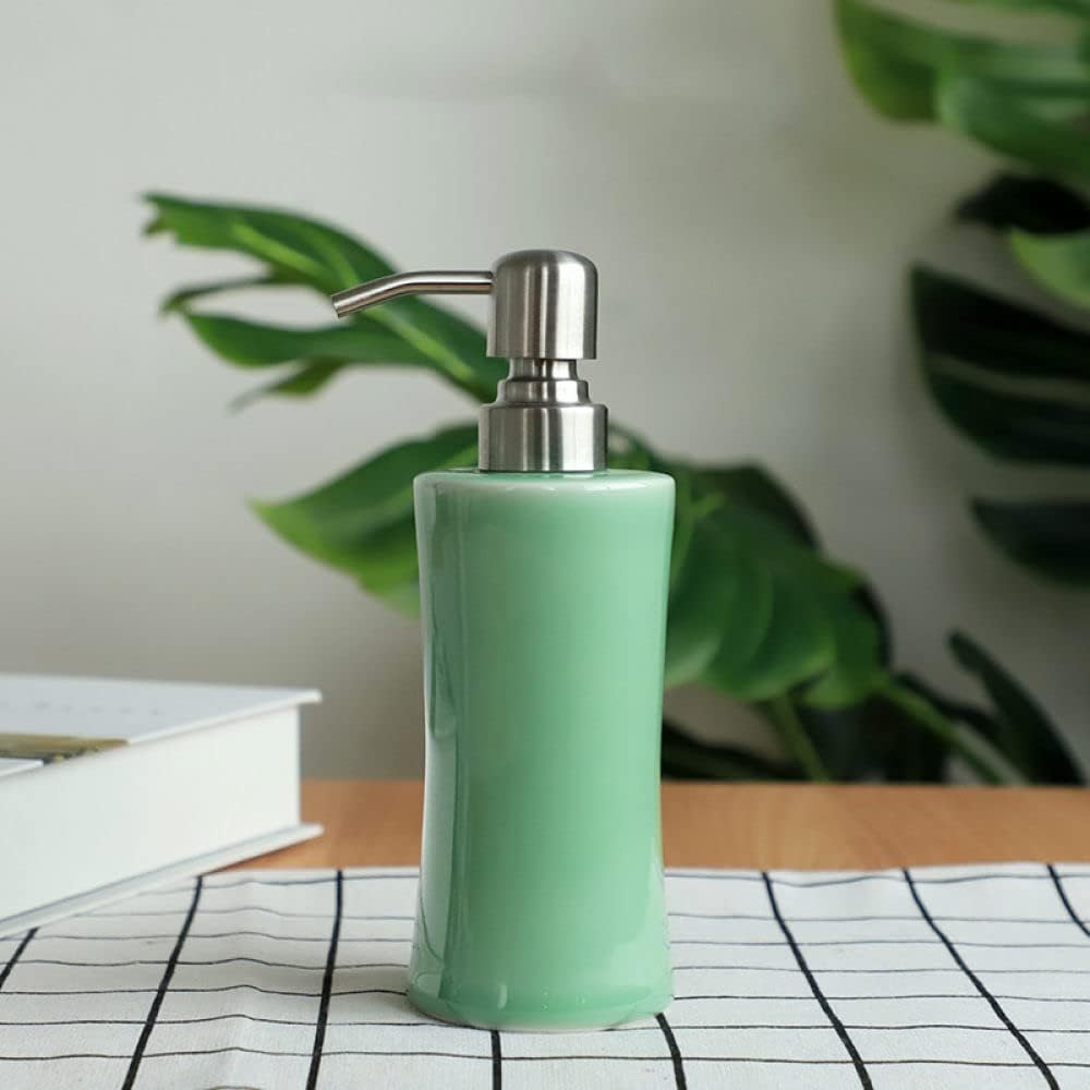 SAFWE Liquid Soap Dispenser Vintage Celadon Ceramic