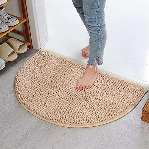 KELINFONG 20x14 Inch Non-Slip Shaggy Bath Rug