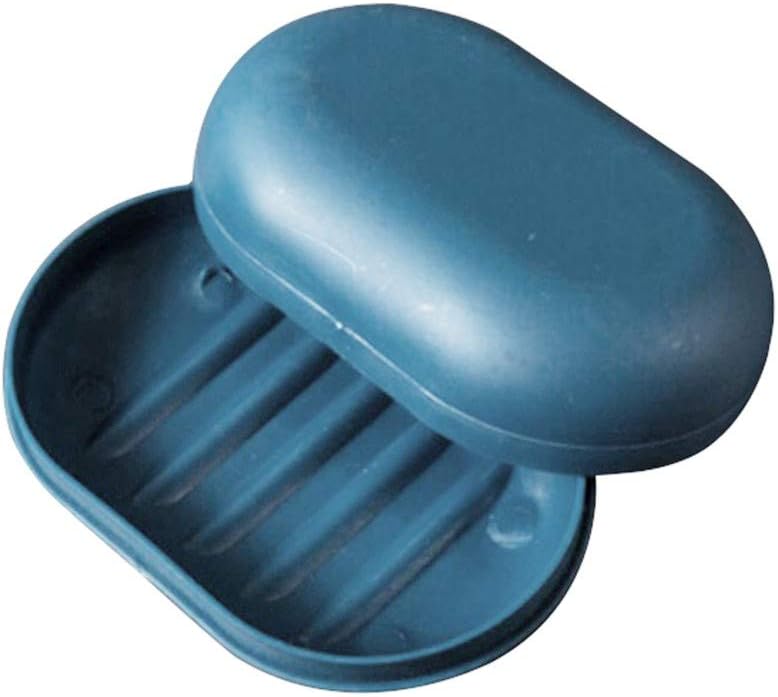 Yiwula 4PCS Soap Box with Lid Holder