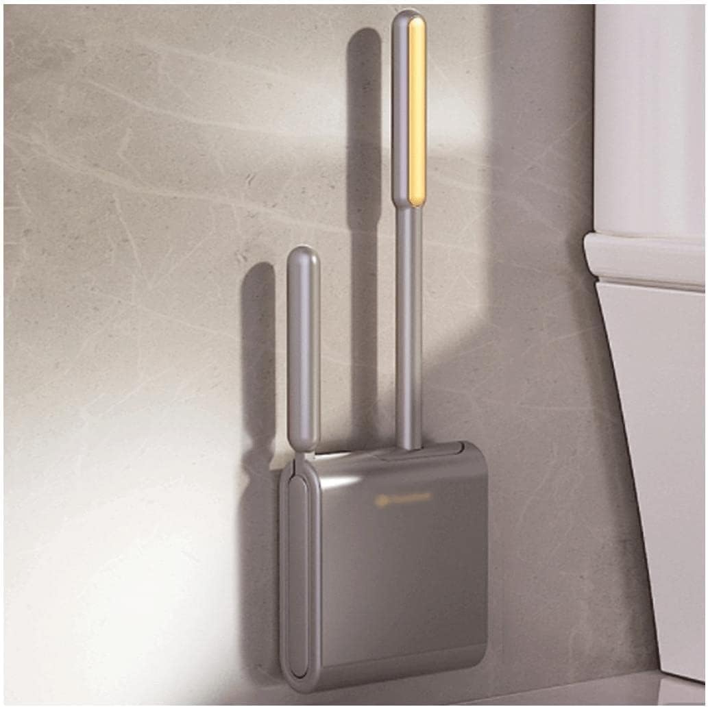 BKEKM Toilet Brush with Holder and Small Cleaning Brush Set