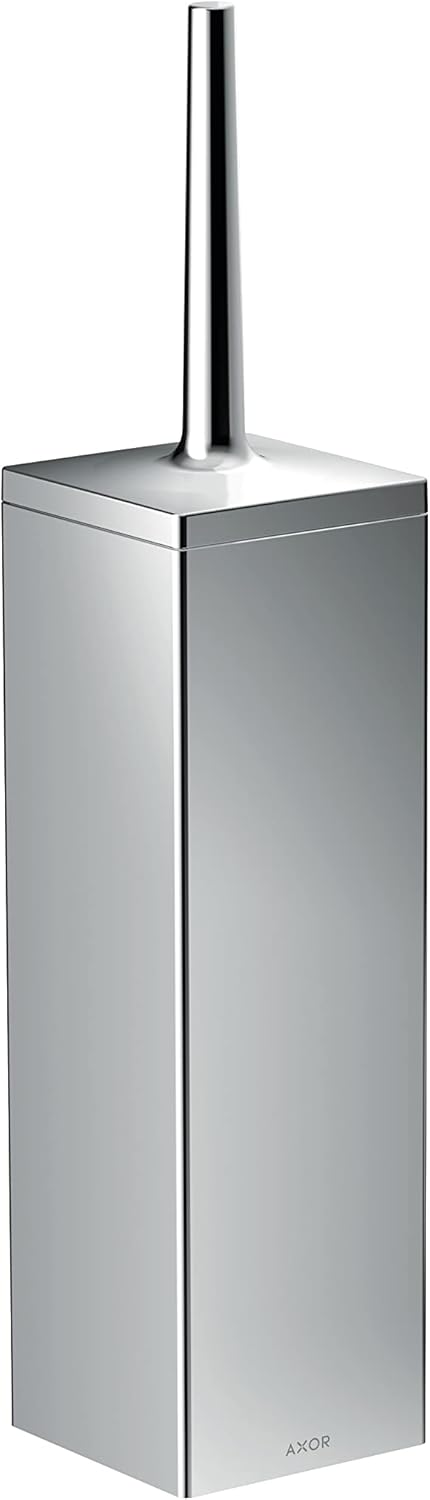 AXOR Universal Rectangular Toilet Brush Holder in Chrome