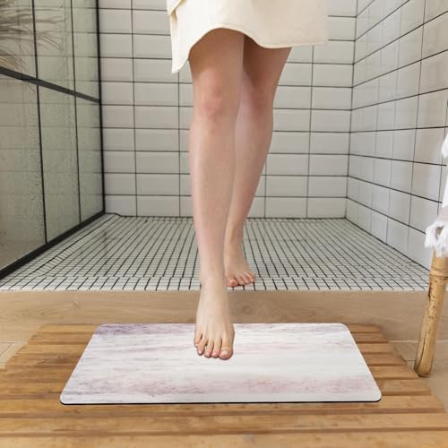 Soft Diatomaceous Earth Bath Mat 24x17 Inches