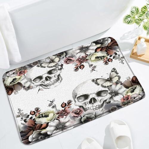 JWJAMM Gothic Bath Mat 16x24 Inch
