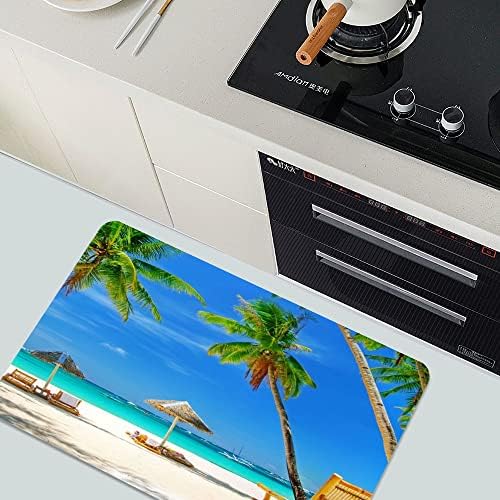 SHENWSAN Diatomaceous Earth Bath Mat Fast Drying Non-Slip 50cm80cm