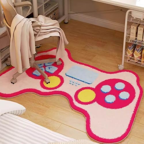 Cute Cartoon Gaming Rug with Non-Slip Design