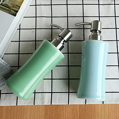 SAFWE Liquid Soap Dispenser Vintage Celadon Ceramic