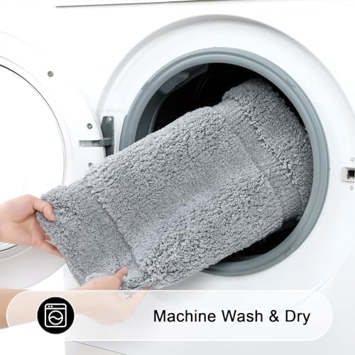 SHACOS Bath Rug Set of 3 Ultra Soft Non Slip Microfiber