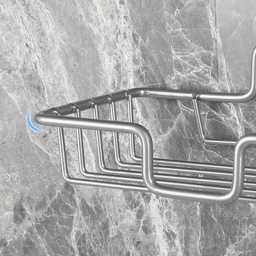 Stainless Steel Anti-Slip Soap Holder for Shower Wall