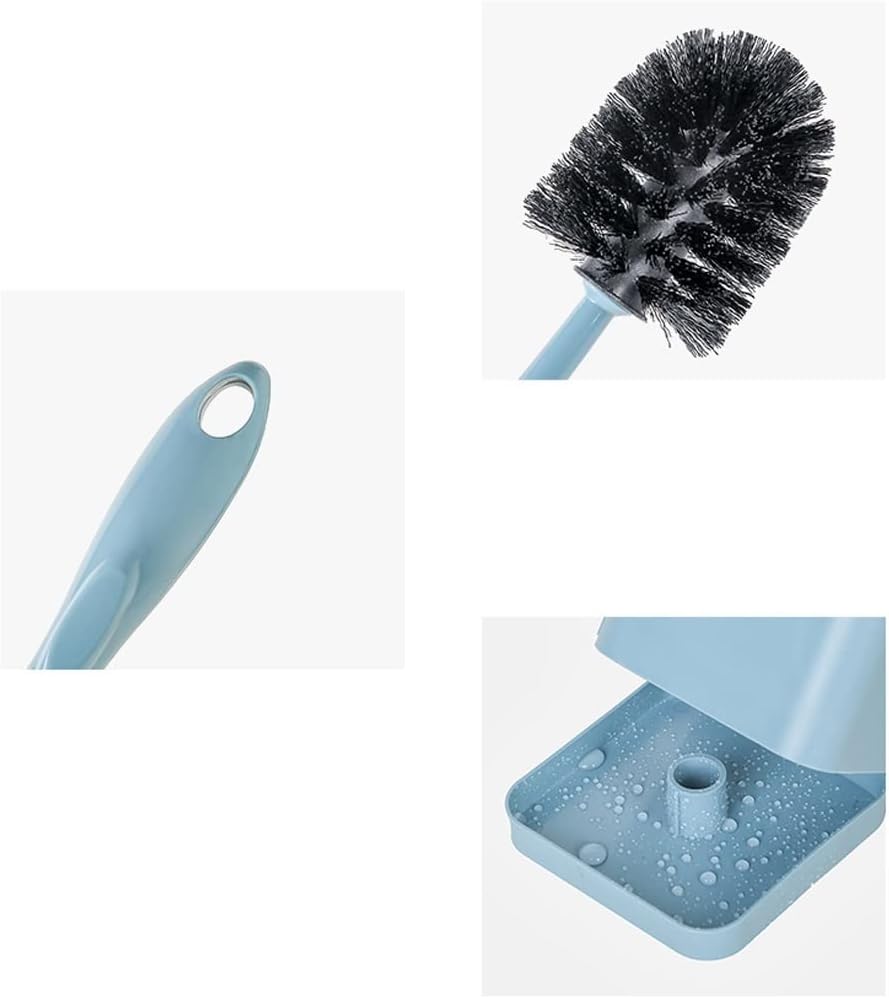 KOOFUR Toilet Brush Holder with Base and Long Handle
