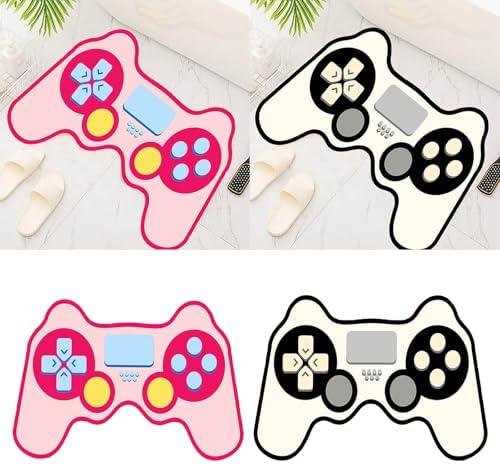 Cute Cartoon Gaming Rug with Non-Slip Design