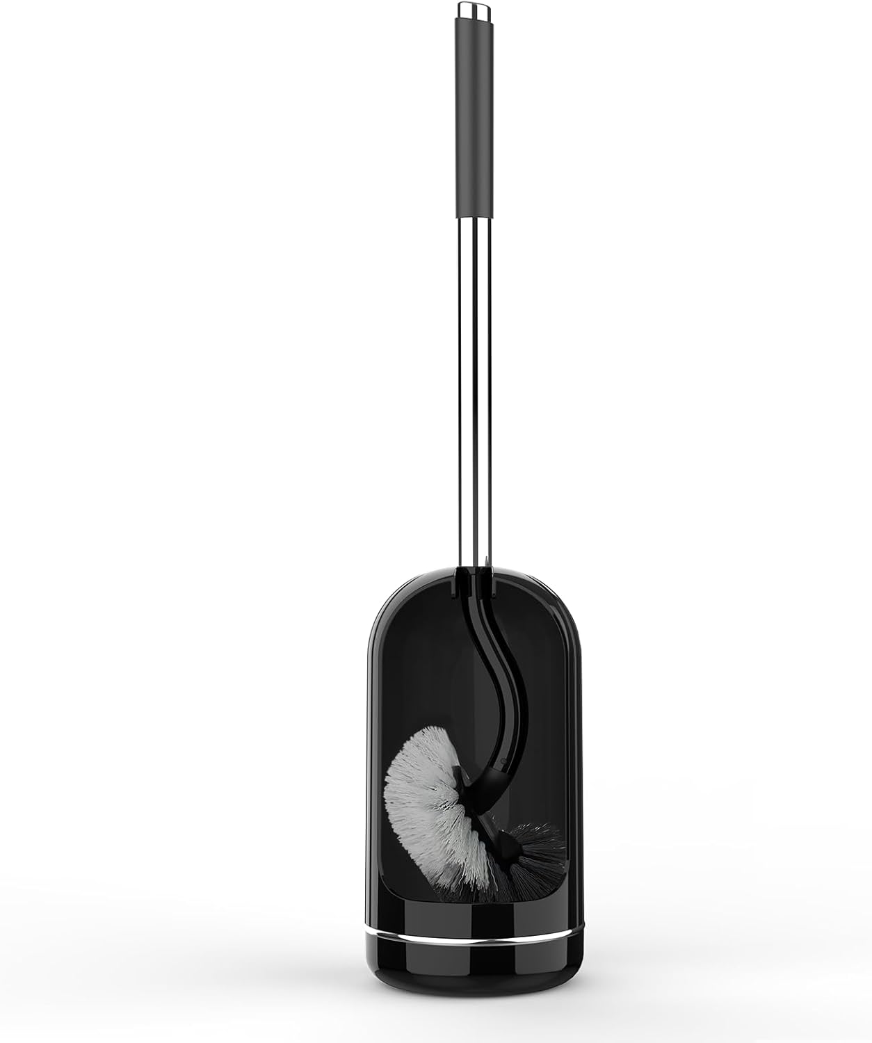 SetSail Toilet Brush and Holder Set Black 1