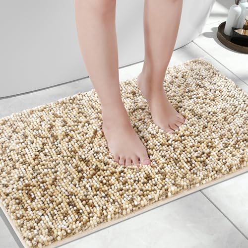 Yimobra Bath Mats Non Slip 28x175 Ultra Soft Chenille Rugs