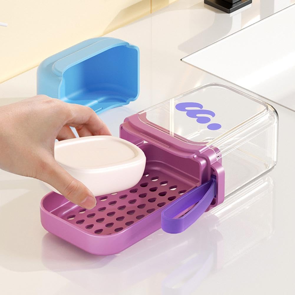 Searching Roads Travel Soap Case with Waterproof Lid