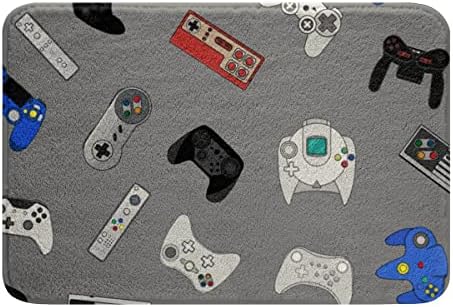 Feelyou Gamepad Bathroom Rug Non Slip Soft