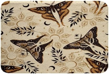 Feelyou Butterfly Bath Rug 16x24 Inch