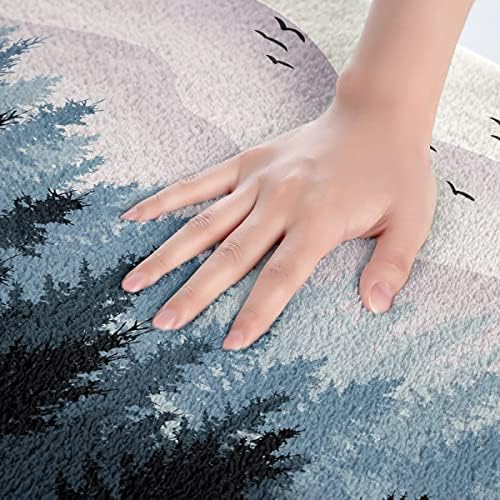 Feelyou Nature Bath Rug 20x32 Non-Slip