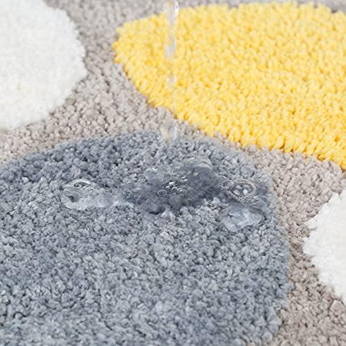 Ankah Bath Mat 18x26 Non Slip Absorbent Soft Rug
