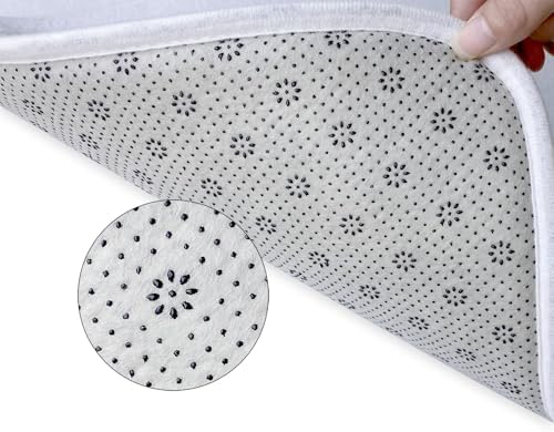 SATRTUD Gothic Bath Mat with Skull Design 24x16 Inch