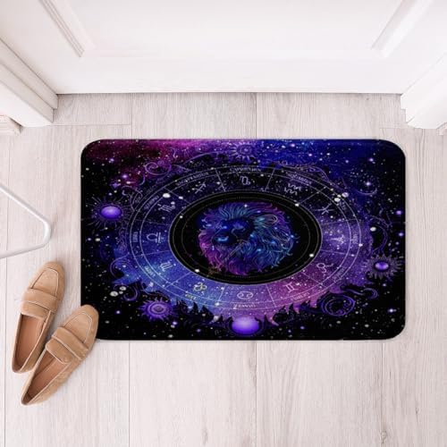 Feelyou Leo Btah Rugs 20x32 Constellation Bath Mat