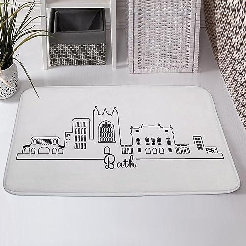 Non Slip 16x24 Inch Door Mat for Bathroom and Kitchen