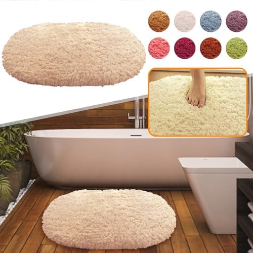 Luxury Bathroom Rug Mat 16x24 Non Slip Absorbent
