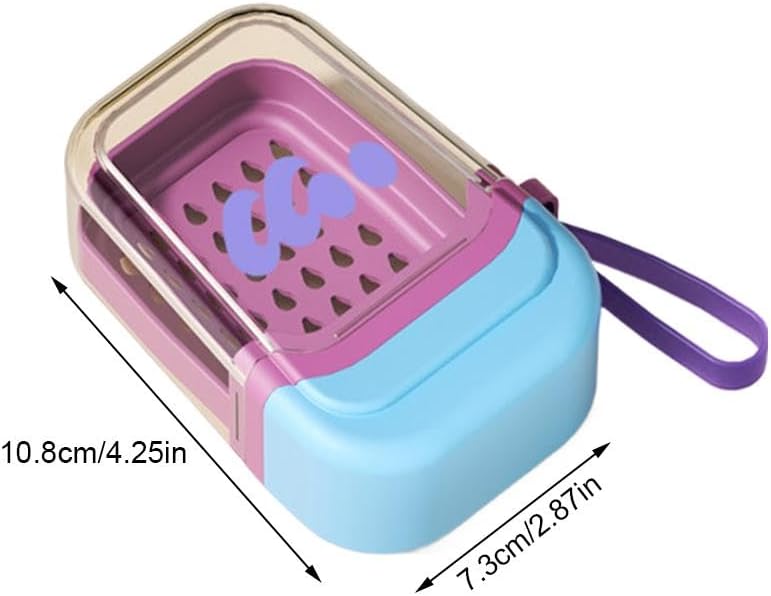 Searching Roads Travel Soap Case with Waterproof Lid