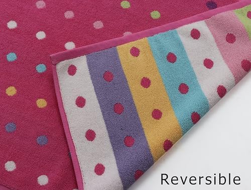 Original Kids Reversible Bath Mat - Pink Multi 21x34