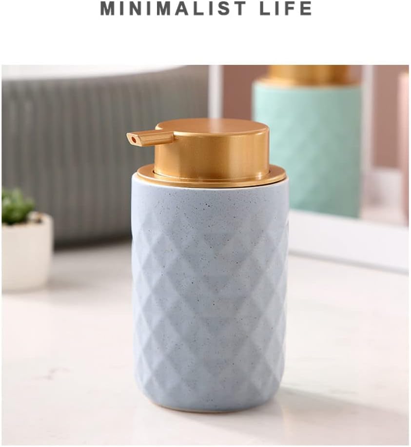 SAFWE Foaming Soap Dispenser Beige Ceramic Pump Head