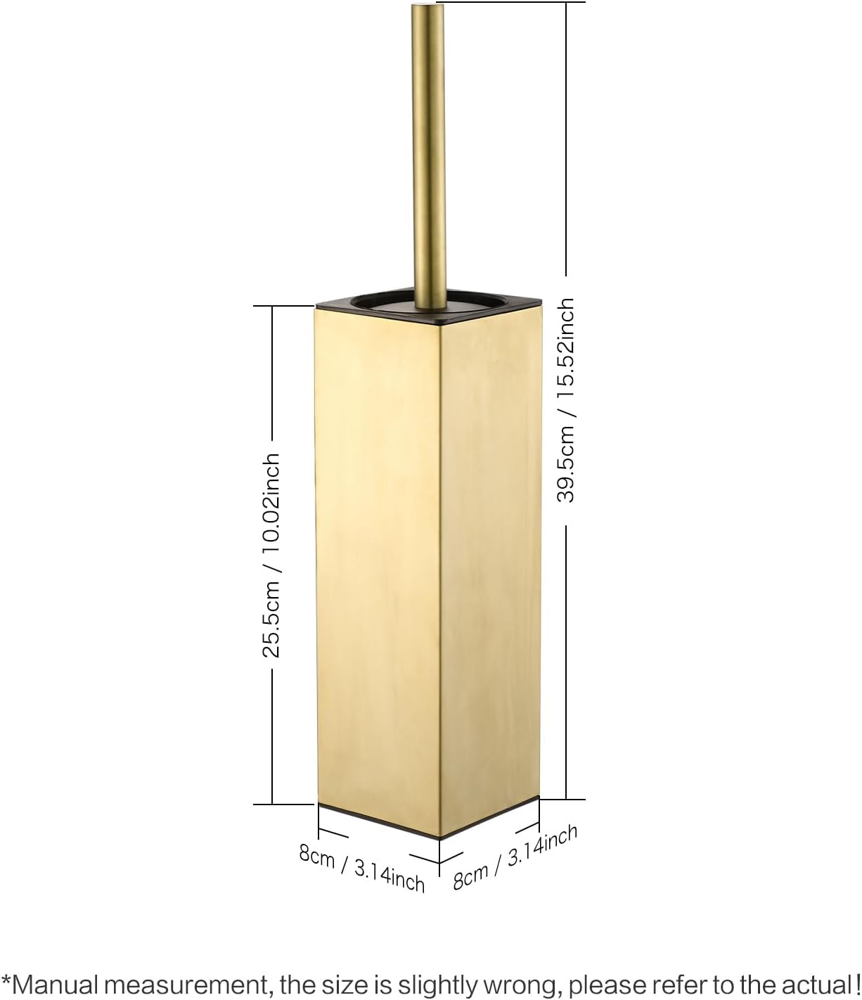 AIREMOEN Upright Toilet Brush Plunger Set