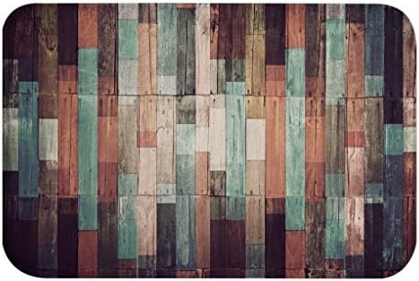 AMonamour Non-Slip Flannel Bath Rug 40x60cm