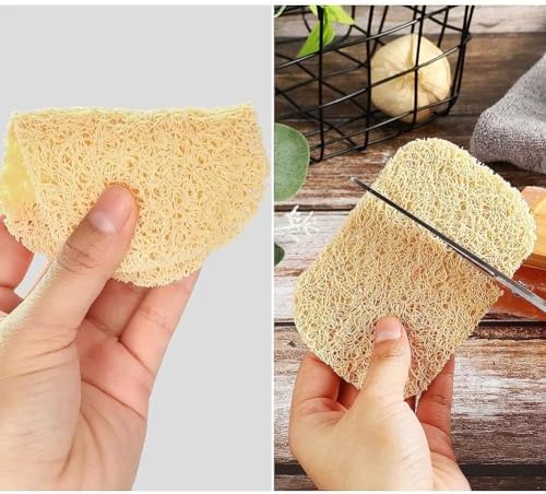 GSHLLO 4 Pcs Non Slip Soap Saver Tray for Bathroom Shower Kitchen