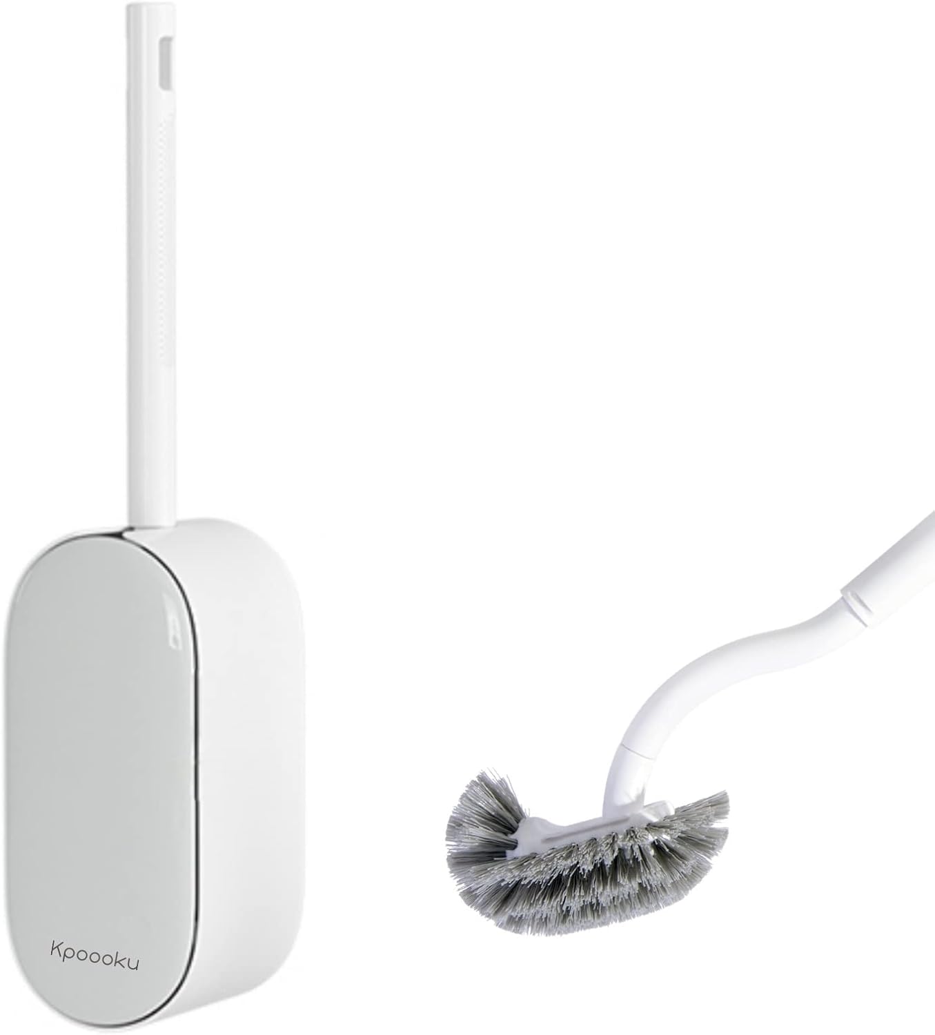 Kpoooku Toilet Brush and Holder Set