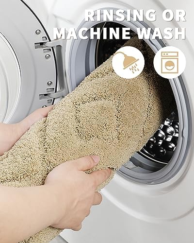 Yimobra Bath Mat 32x20 Extra Soft Fluffy Microfiber
