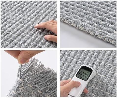 DIANKL Soft Microfiber Bath Mat 24x16 Non-Slip Entryway Rug