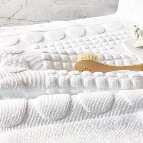 Namzi Cotton Banded Bath Mat 80x50cm 1