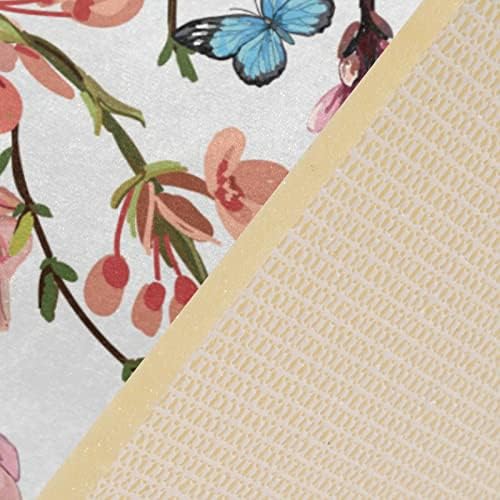 ALAZA Hummingbird Bath Mat 24x16 inch Non-Slip