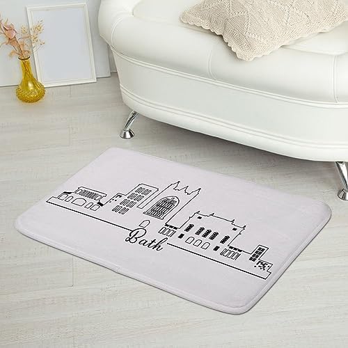Non Slip 16x24 Inch Door Mat for Bathroom and Kitchen