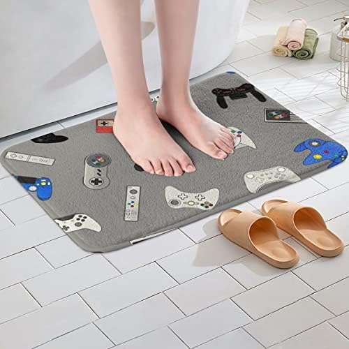 Feelyou Gamepad Bathroom Rug Non Slip Soft
