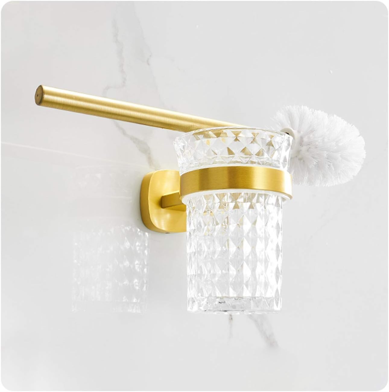 UNNS Toilet Brush with Holder for Easy Cleaning