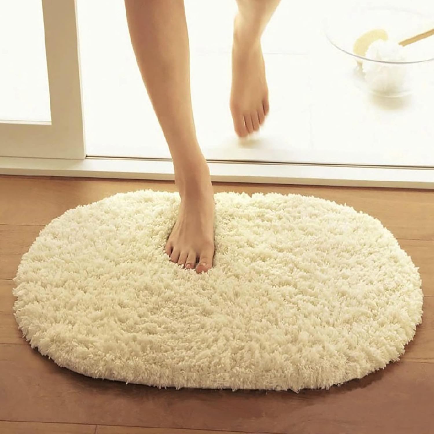 Gooddyiyukey 27x18 Bathroom Rug Set