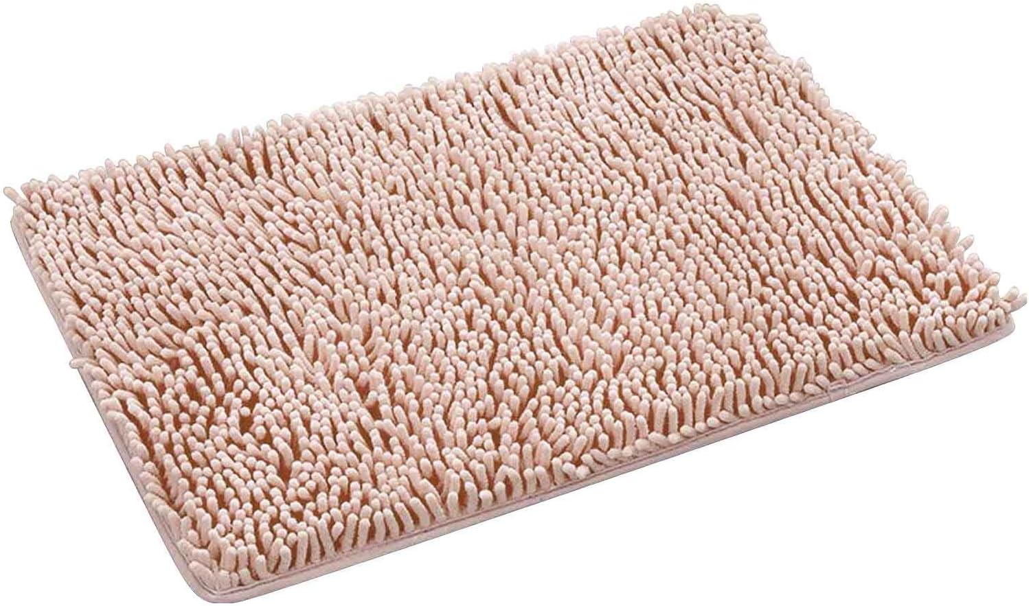 Scceatti Non Slip Bath Mat - Soft Furry Absorbent Kitchen Rug