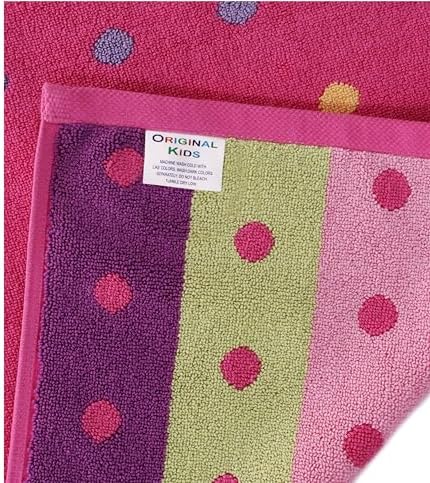 Original Kids Reversible Bath Mat - Pink Multi 21x34