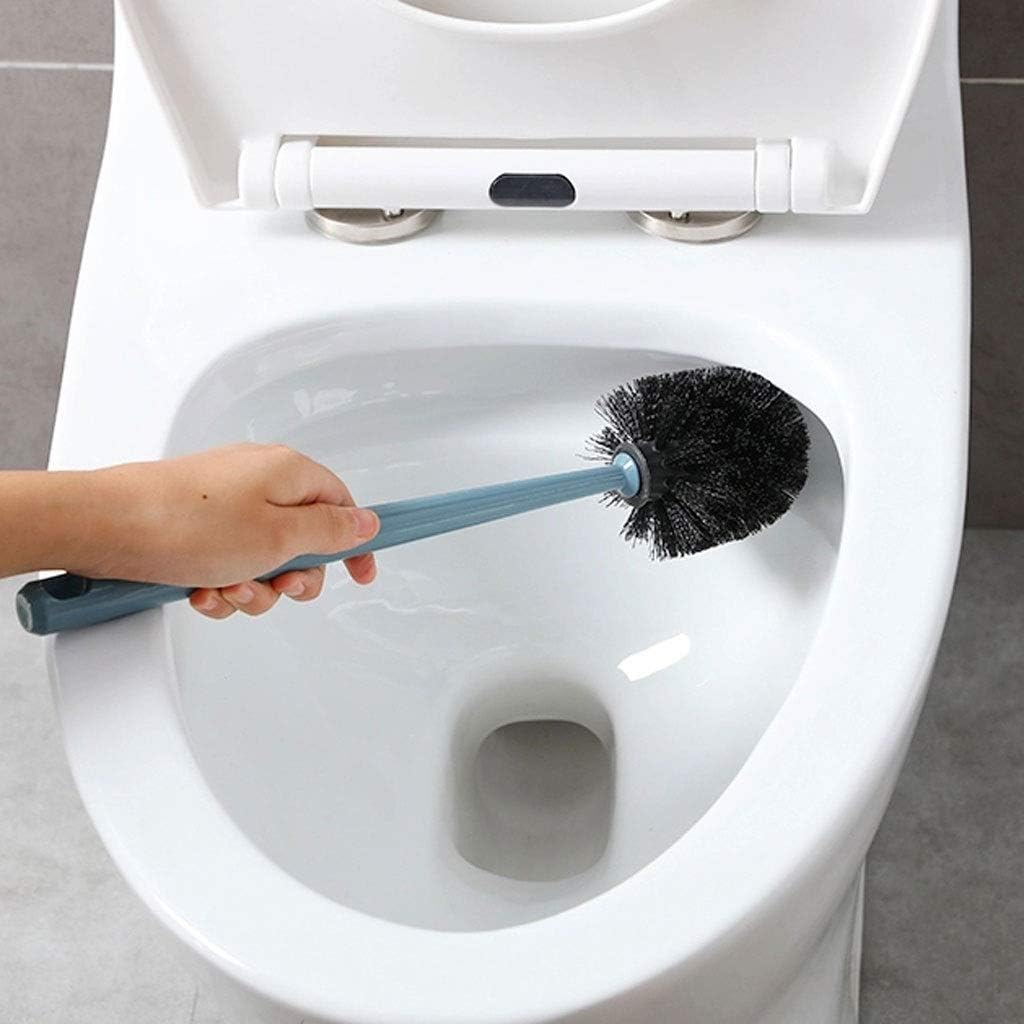 HASMI Wall-Mounted Toilet Brush with Long Handle 1